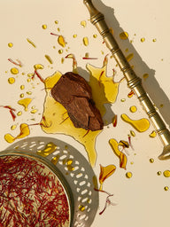 Huile parfumée au cèdre et au safran du Maroc