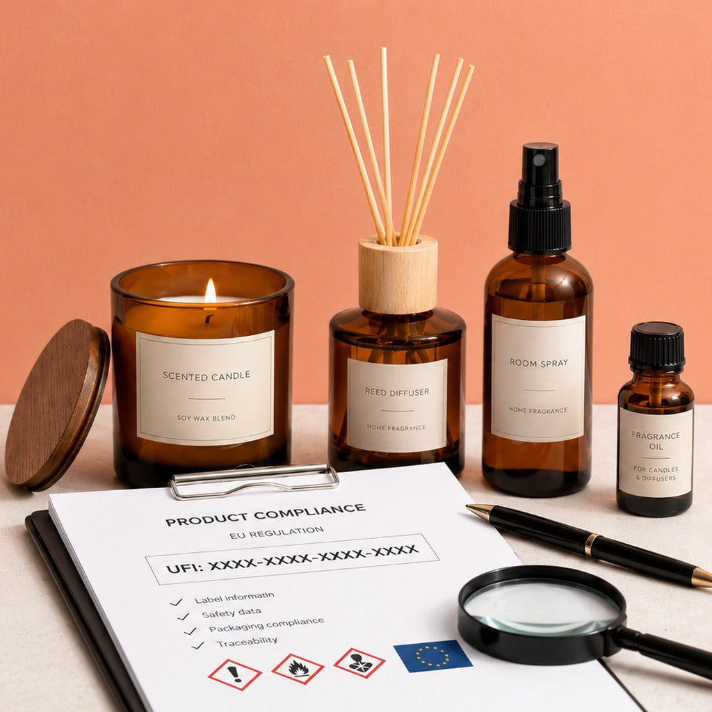 UFI codes and CLP compliance for home fragrance products