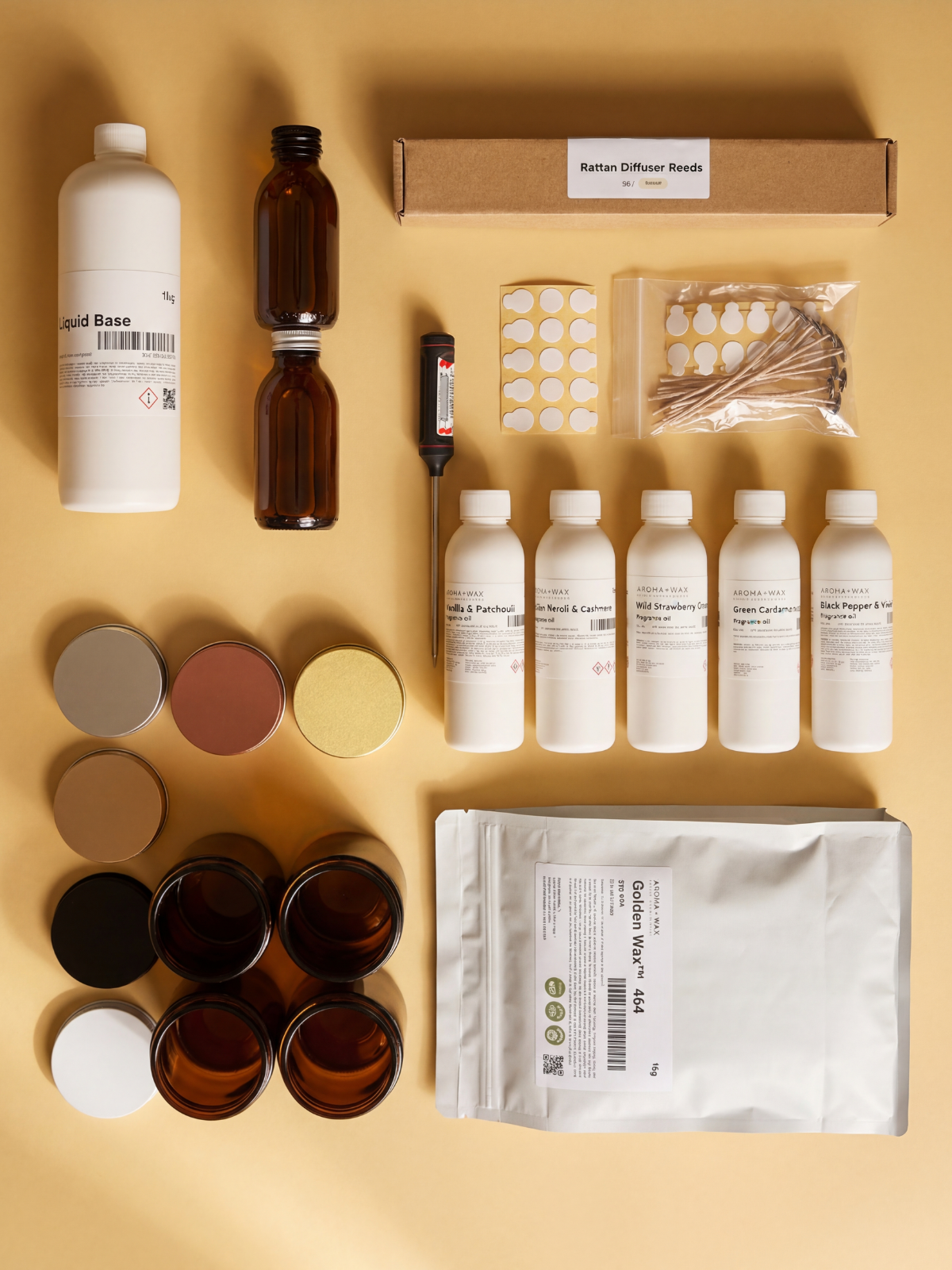 Kit Inicial para tu Marca de Fragancias para el Hogar – Velas y Ambientadores Mikado