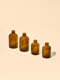 Botellas clásicas de ambientador mikado con tapones de corcho y tapas, 50 ml