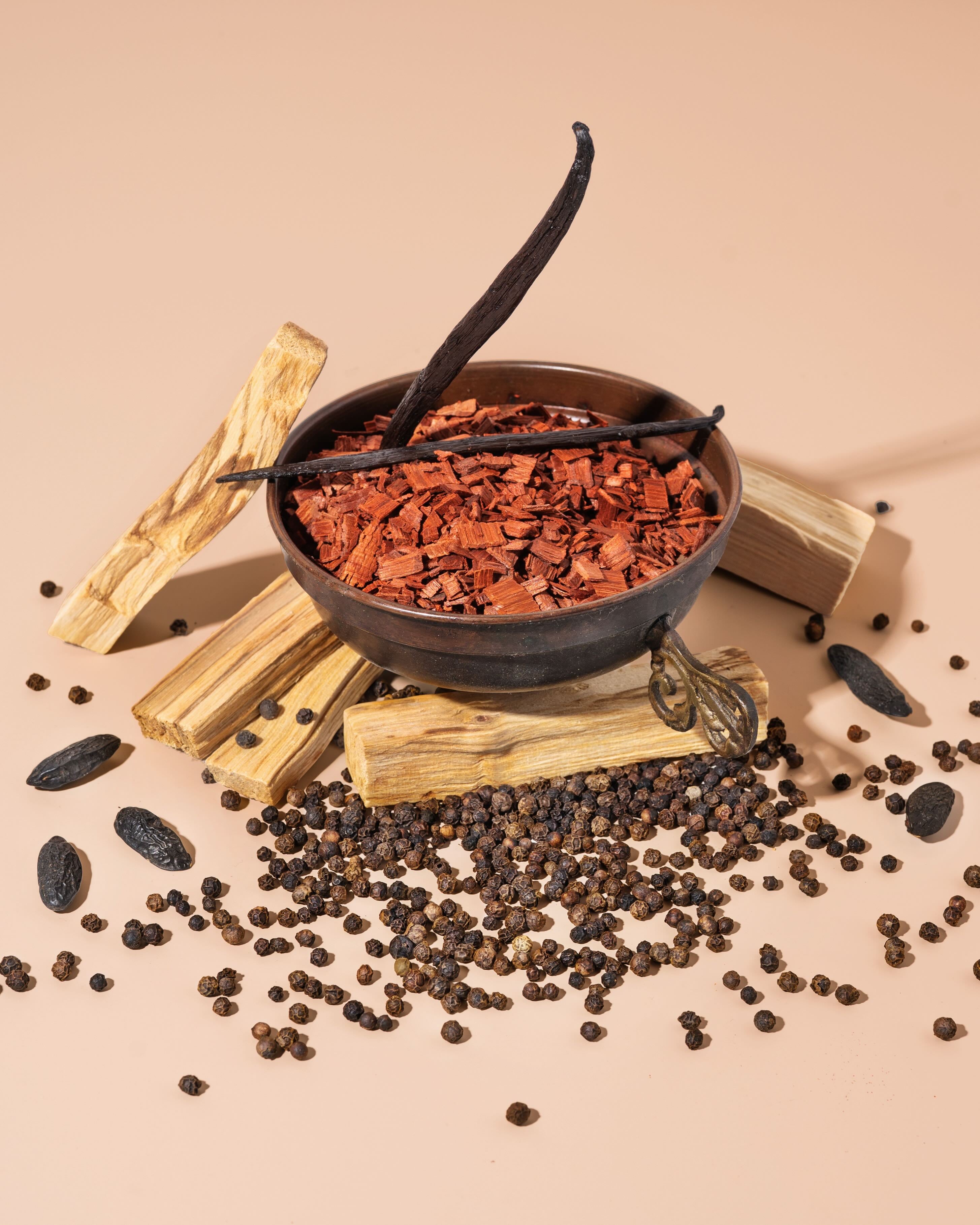 Duftöl Schwarzer Pfeffer & Sandelholz mit Tonkabohne