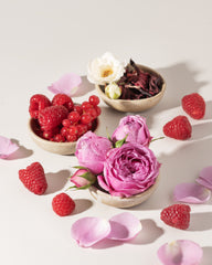 Rosa, Hibisco e Bagas